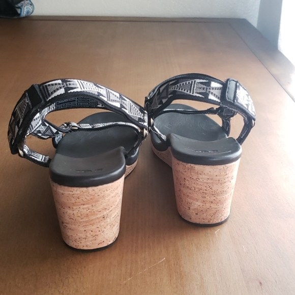 Teva sz 10 Arabelle universal wedge cork sandal - Picture 3 of 8